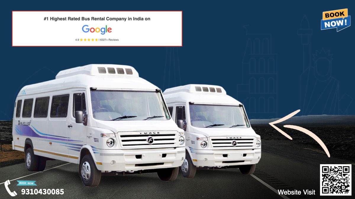 10-seater Tempo Traveller