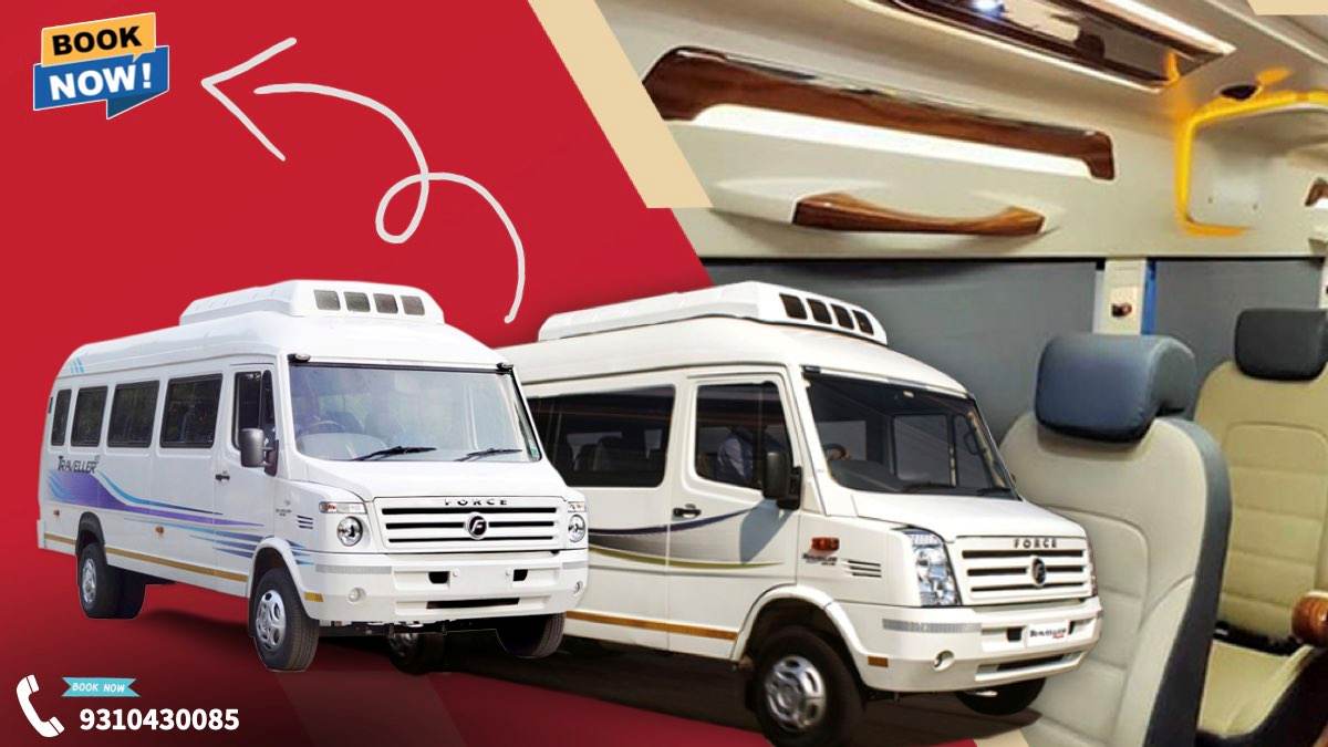 14-seater Tempo Traveller